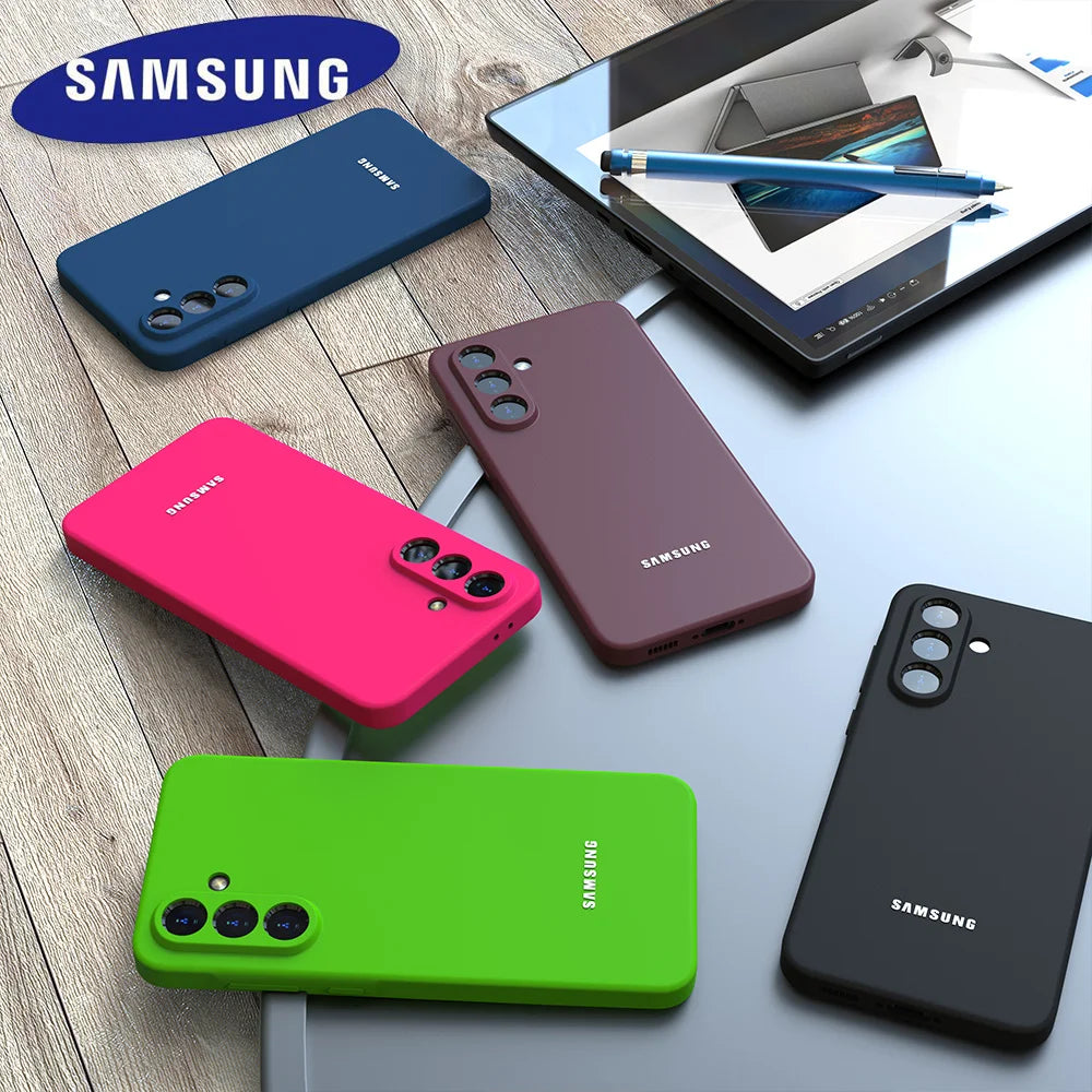 For Samsung Galaxy  Case Soft Liquid Silicone