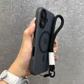for Magsafe Candy Color Contrast Lanyard Case for iPhone