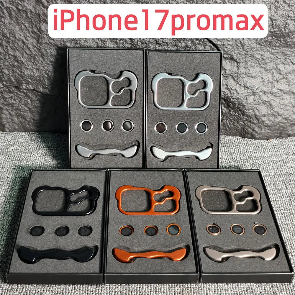 Irregular Metal Bumper Phone Case For IPhone 18 17 16 15 14 13 12 Pro Max Plus