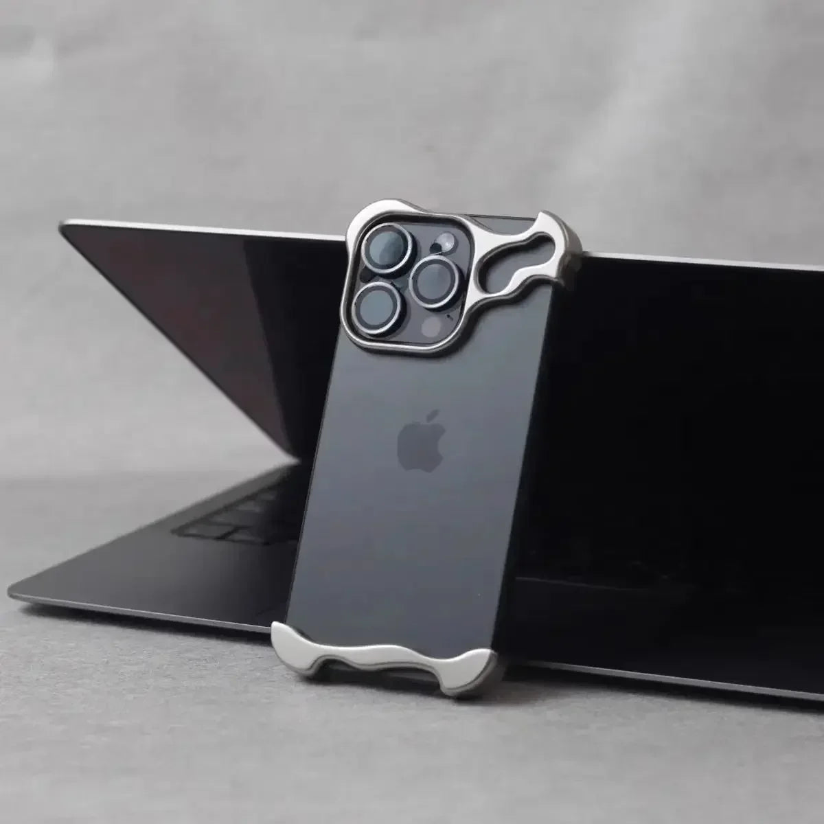 Irregular Metal Bumper Phone Case For IPhone 18 17 16 15 14 13 12 Pro Max Plus