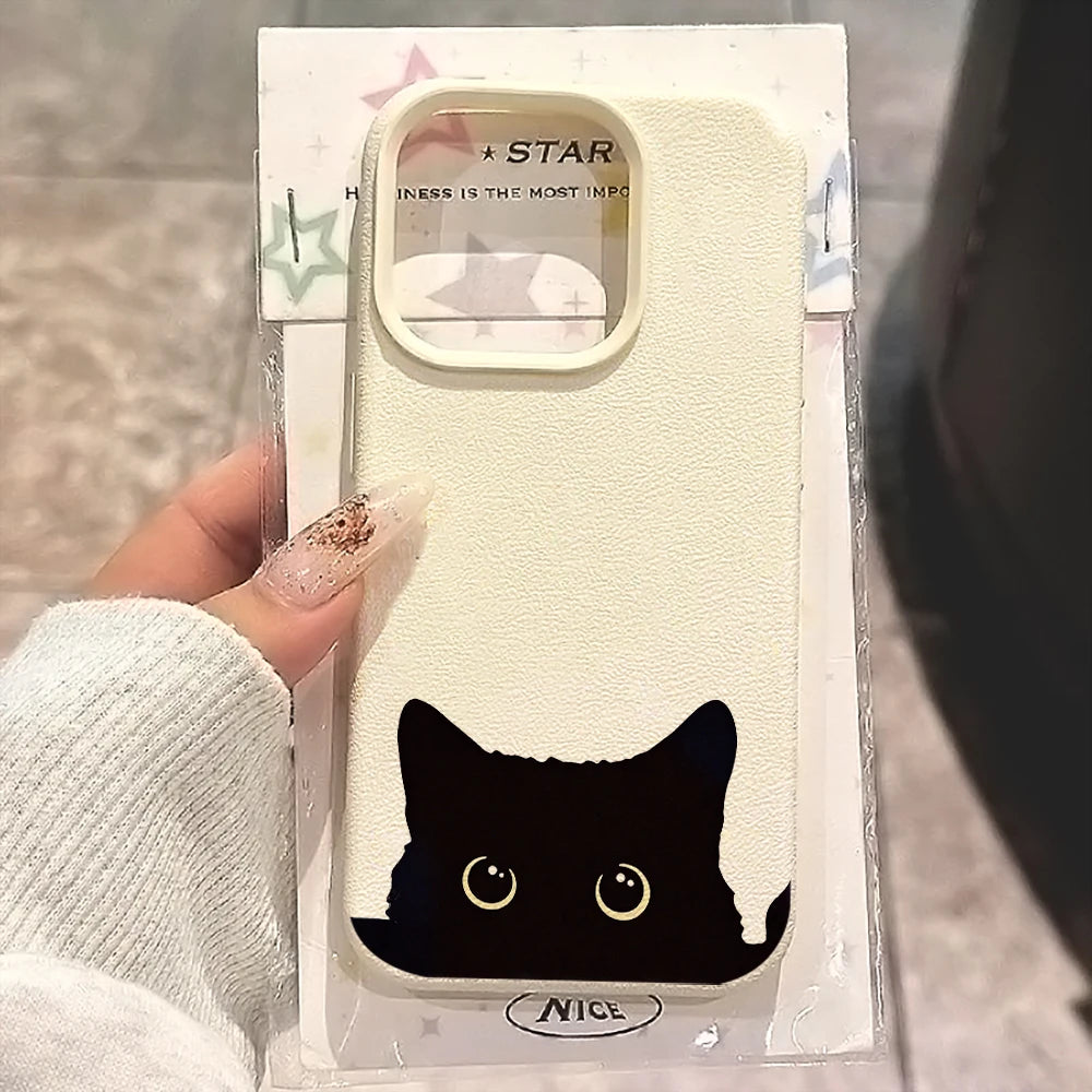 olorful Cat Case for iPhone – Shockproof Silicone