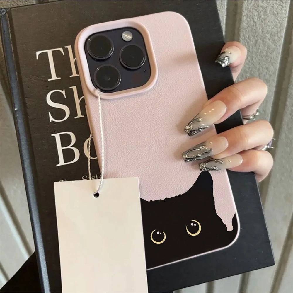 olorful Cat Case for iPhone – Shockproof Silicone