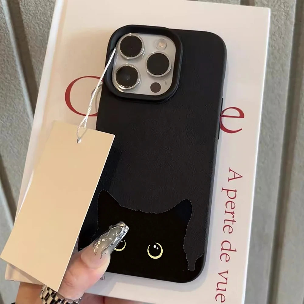 olorful Cat Case for iPhone – Shockproof Silicone