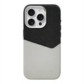 MagSafe Linen Leather Card Holder Case for iPhone