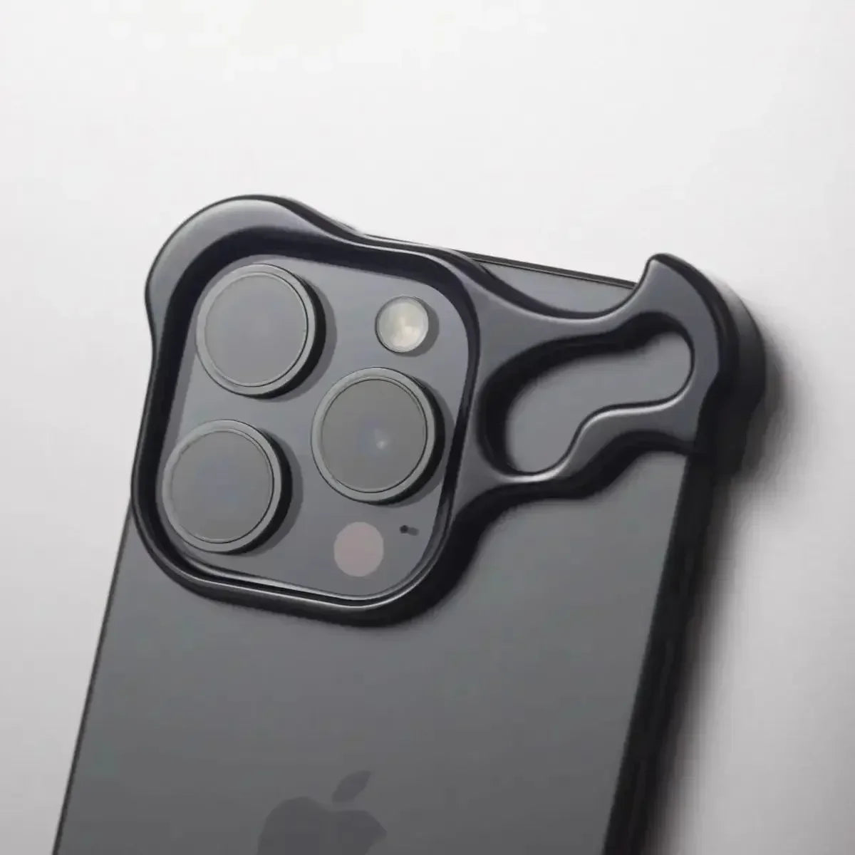 Irregular Metal Bumper Phone Case For IPhone 18 17 16 15 14 13 12 Pro Max Plus