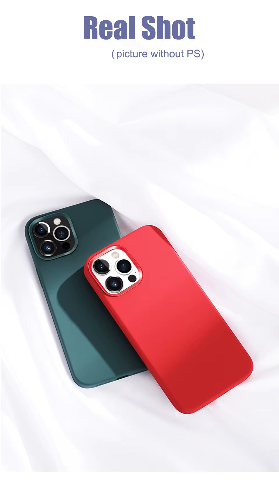 Luxury Liquid Silicone Phone Case for APPLE