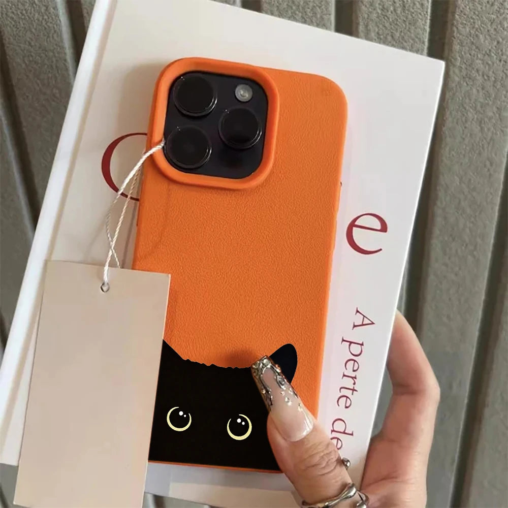 olorful Cat Case for iPhone – Shockproof Silicone