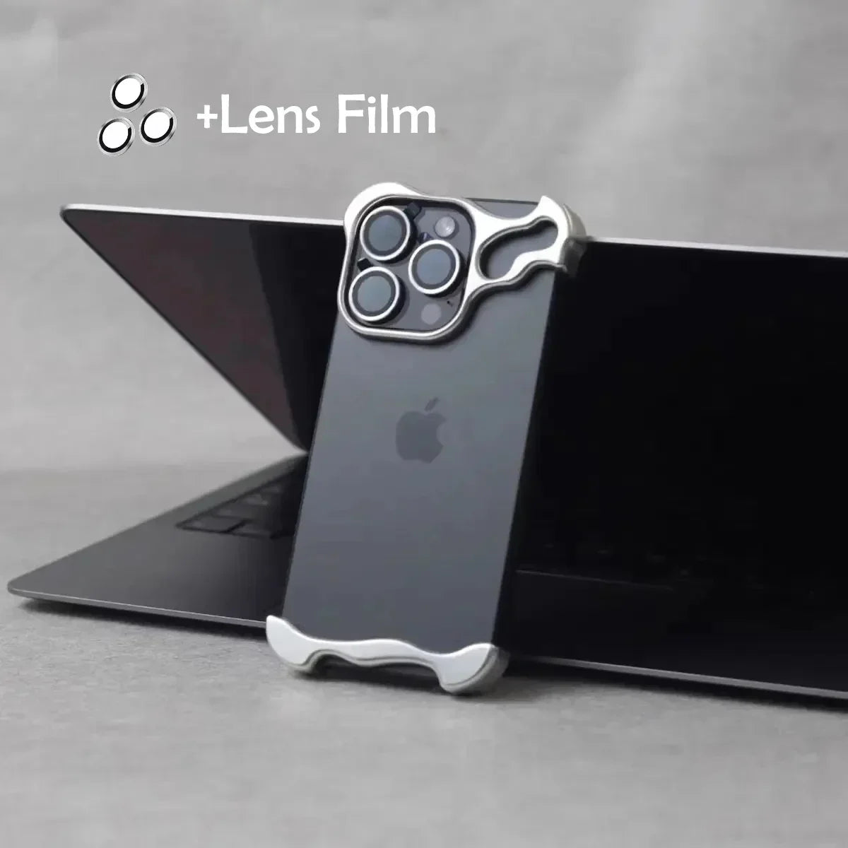 Irregular Metal Bumper Phone Case For IPhone 18 17 16 15 14 13 12 Pro Max Plus